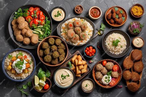 Platos de Kebab variados