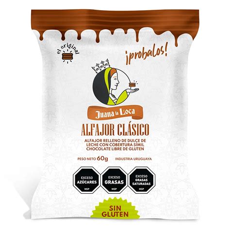 Alfajor sin gluten de Juana la Loca con dulce de leche