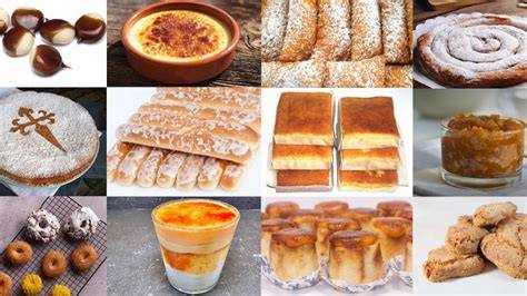 variedad de dulces tradicionales españoles y mazapán
