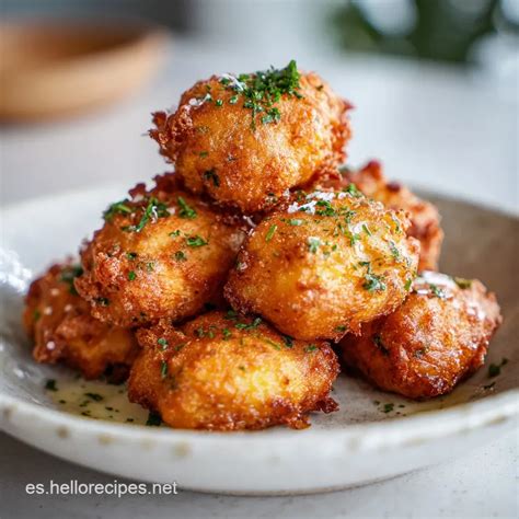 Buñuelos de bacalao andaluces con patata