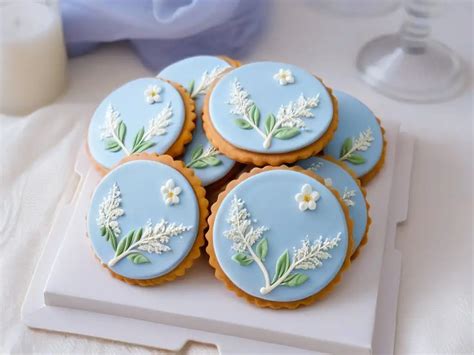 Galletas decoradas con colorantes alimentarios