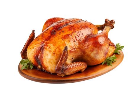 Pollo a la parrilla listo para comer