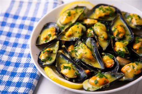 Mejillones al vapor con verduras