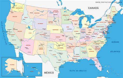 Mapa de Estados Unidos con las diferentes variaciones de salsa barbacoa por región