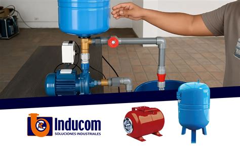 Esquema de una bomba de agua con su filtro de succión o alcachofa