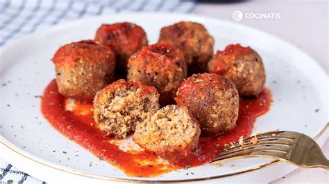 Albóndigas veganas listas para servir