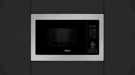Esquema de instalación de un microondas integrable Teka MWE 255 FI