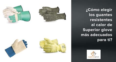 Esquema de las capas de los guantes resistentes al calor
