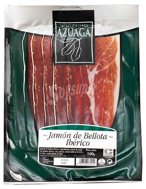 Jamón ibérico de bellota en lonchas