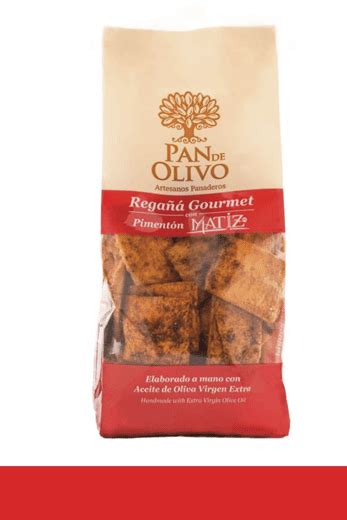 Regañás de Pan de Olivo con diferentes especias