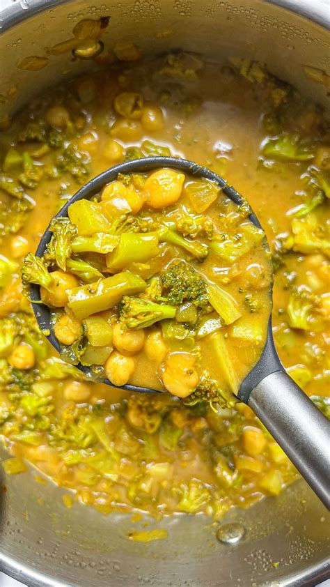 Brócoli y garbanzos, ingredientes principales