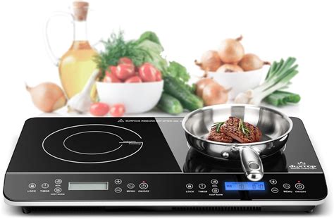 Cocina de inducción portátil en diferentes entornos de cocina