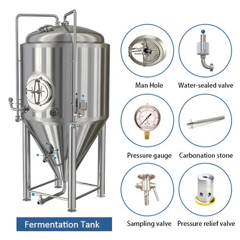 Diseño detallado de un fermentador cónico con camisa