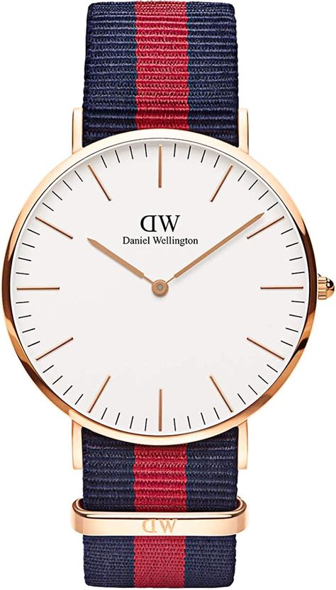 Reloj Daniel Wellington Classic con correa NATO negra