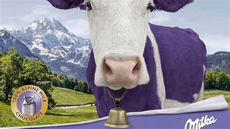 Vacas alpinas, protagonistas de la campaña de Milka