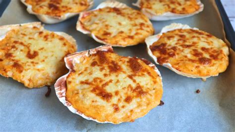 Preparación del relleno para las vieiras gratinadas
