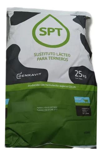 Tabla de proporciones para sustituto de leche para terneros