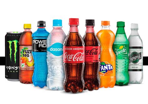 Variedad de productos de Coca-Cola.