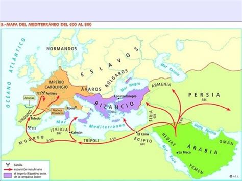 Mapa de la expansión del escabeche en el Mediterráneo