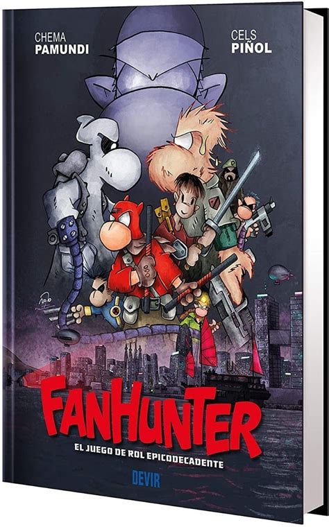 Portada del juego de rol Fanhunter