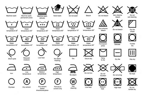 Iconos de cuidado de prendas para crepé plisado