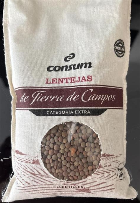 Plato de lentejas de Tierra de Campos