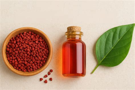 Aceite de achiote infusionado en semillas
