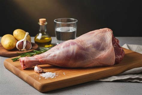 Ingredientes para la paletilla de chivo caramelizada