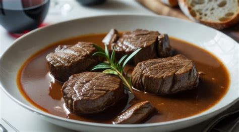 Ingredientes para carrilleras al vino tinto