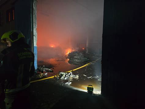 Incendio en la nave de Usera y el hallazgo del torso de Heidi Paz