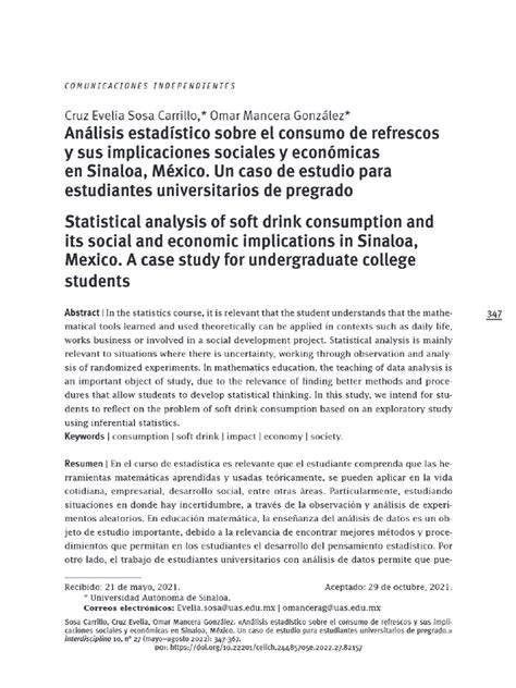 Infografía sobre el consumo de refrescos y sus implicaciones para la salud