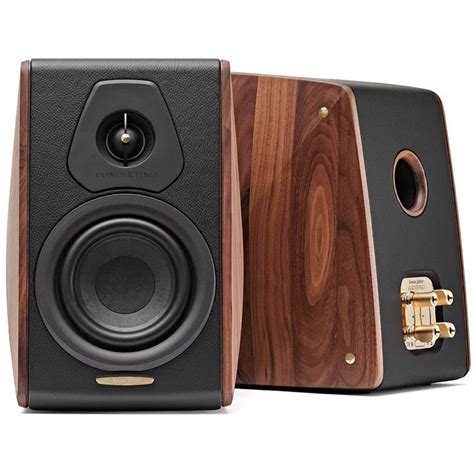 Diseño de los altavoces Sonus Faber Concertino Home