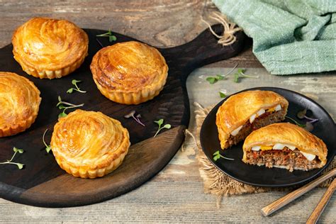 Historia del pastel de carne
