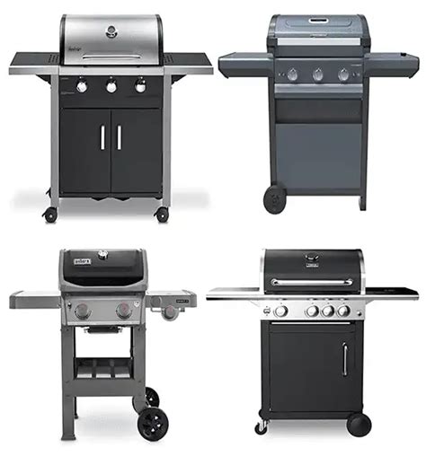 Tabla comparativa de barbacoas de gas