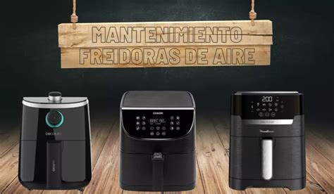 Infografía comparativa de capacidades de freidoras de aire por número de personas