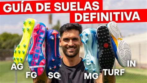 Comparativa de suelas para diferentes tipos de campo de fútbol