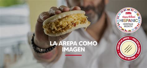 Logo de Arepa Olé con el nombre del restaurante y los colores de las banderas de Venezuela y España