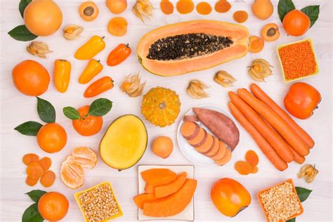 Betacarotenos en alimentos