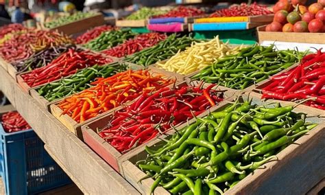 Mercado de chiles en Santa Fe
