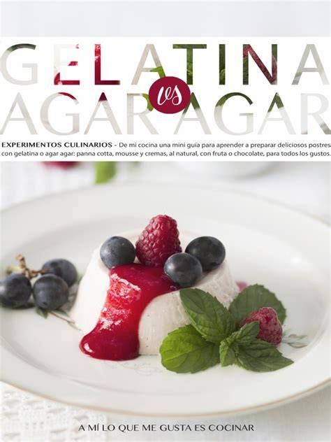 Diferencias entre gelatina y agar-agar