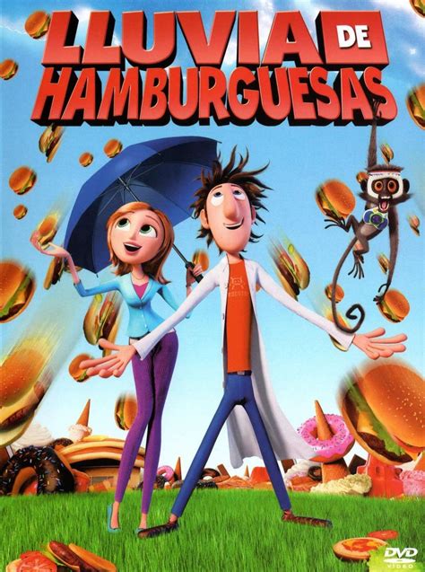 Portada de la película Lluvia de Hamburguesas