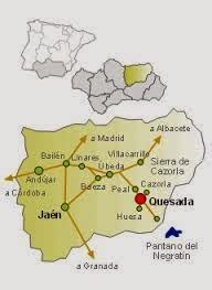 Mapa de Ciudad Quesada y sus alrededores, destacando su cercanía a las playas y aeropuertos