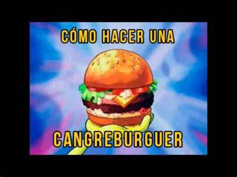 Ingredientes de la Cangreburger