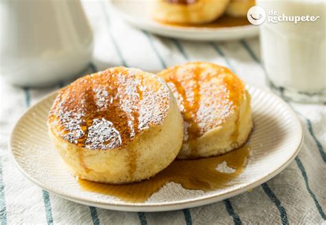Proceso de cocción de tortitas japonesas esponjosas