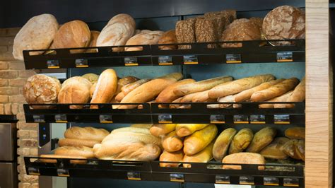 Tipos de pan en el supermercado