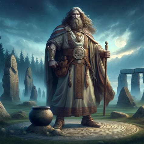 El caldero de Dagda en la mitología celta