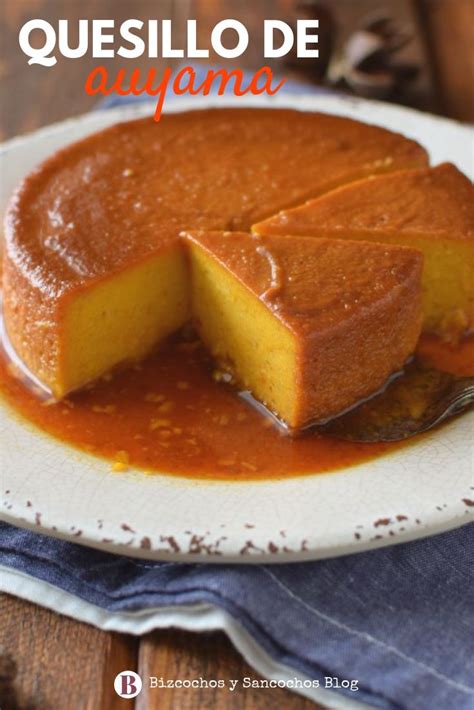 Quesillo de auyama desmoldado
