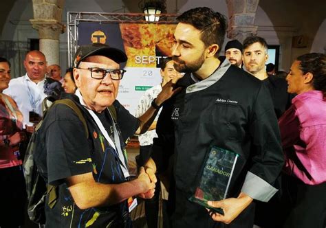 Rafael García Santos en un evento gastronómico