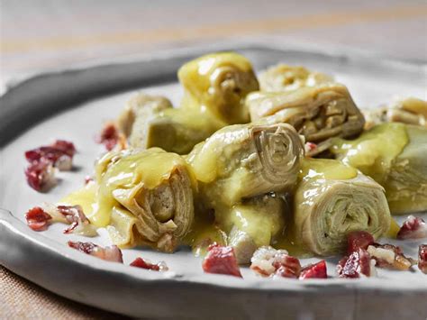 Guiso de alcachofas con jamón ibérico