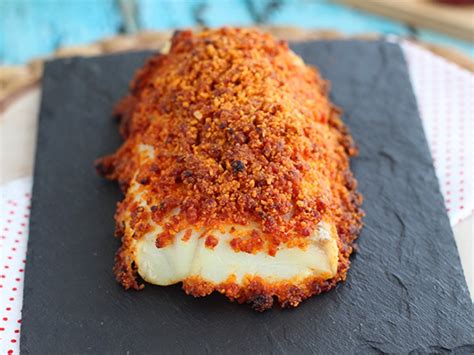 Bacalao con costra de especias